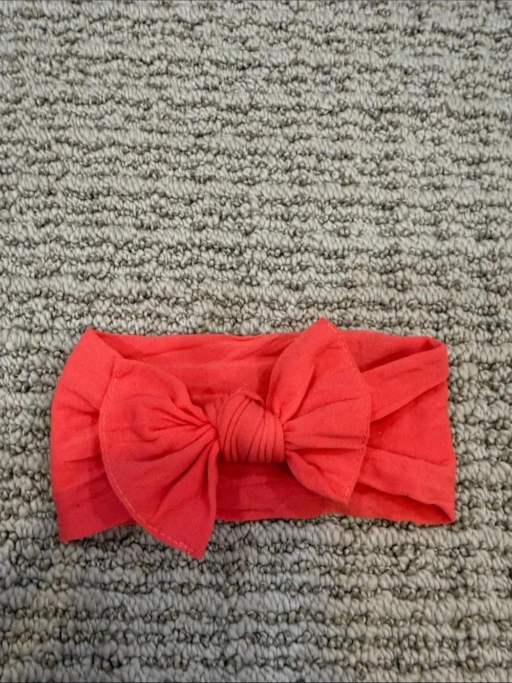 Girls Stretch Knot Headband Set — Coral, Green, Purple, Cream, Peach & Teal
